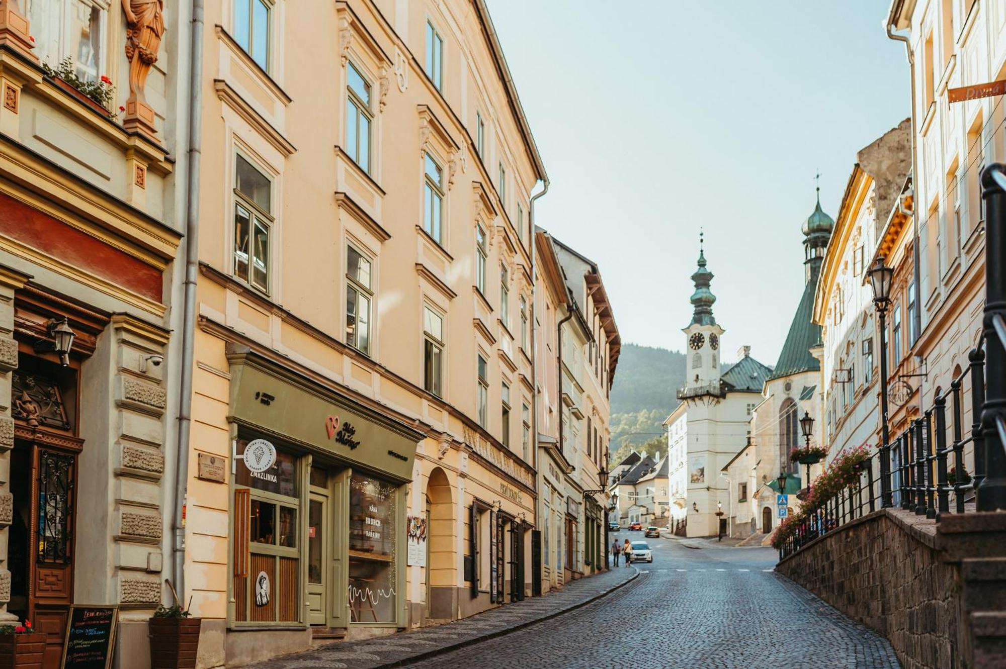 Banská Štiavnica Apartman V Jungovom Dome - V Centre Stiavnice מראה חיצוני תמונה